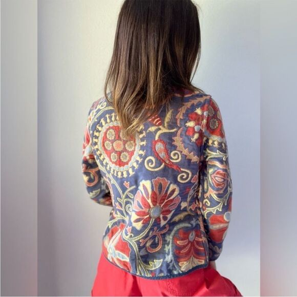Modern Petalura Jacket Roussillon Reversible Tapestry Jacket - Picture 12 of 15